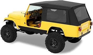 Bestop 5460815 Black Denim Supertop Classic For 1981-1985 Jeep Scrambler CJ8